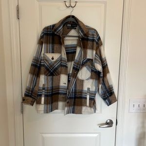 Zara womens shacket